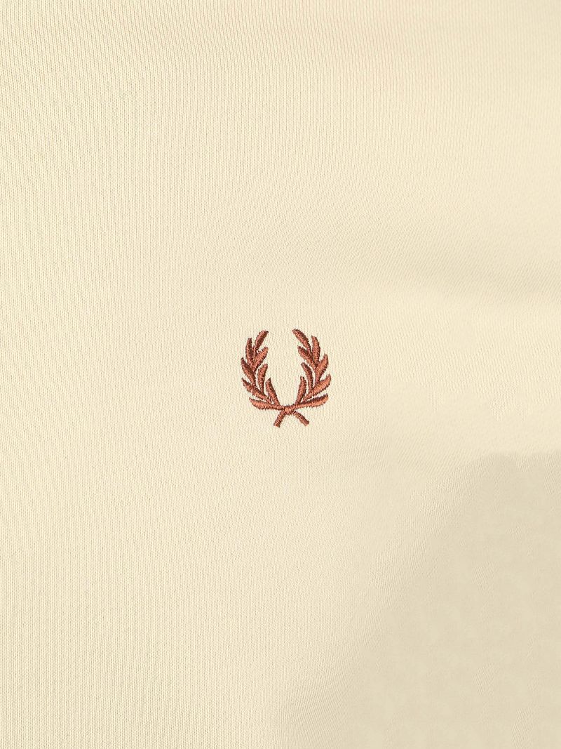 Fred Perry Half Zip Pullover Ecru - Größe XXL günstig online kaufen
