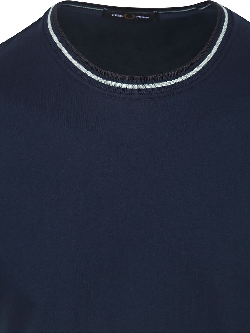 Fred Perry M1588 Twin Tipped T-shirt Navy