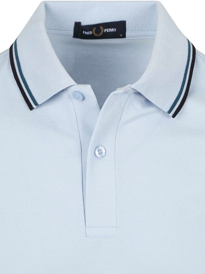 Fred Perry M3600 Polo Lichtblauw Y58