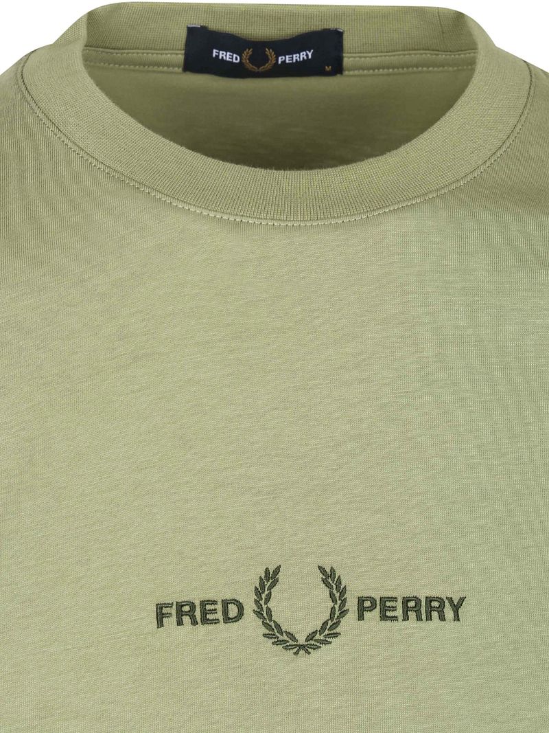 Fred Perry M4580 Embroidered Olive