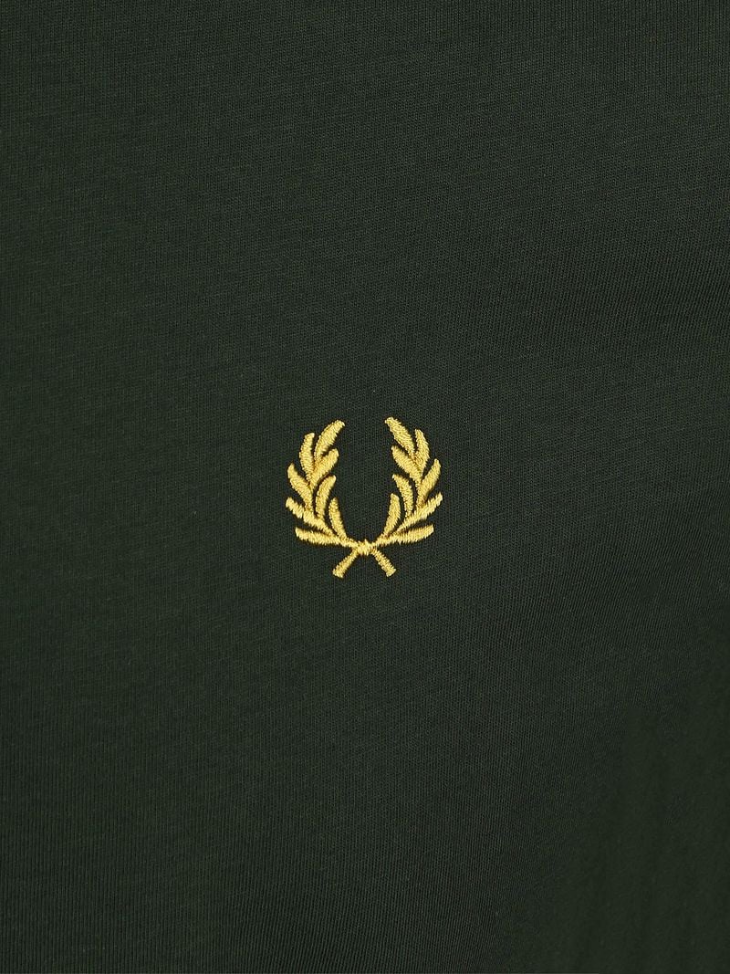 Fred Perry T-shirt Dunkelgrün Y22 - Größe XXL günstig online kaufen