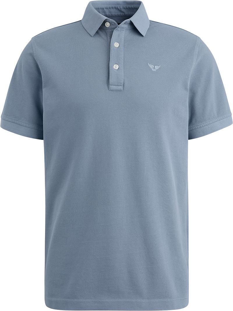 PME Legend Poloshirt Garment Dye Piqué Blau - Größe L günstig online kaufen