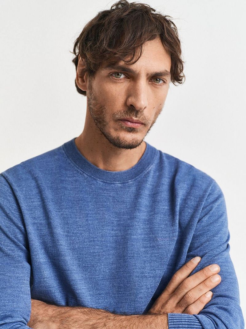 Gant Sunfaded Trui Blauw
