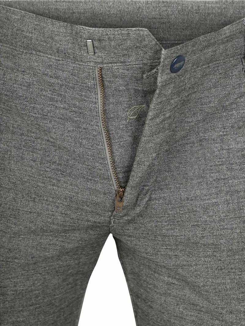 Meyer Chino Bonn Melange Grau - Größe 27 günstig online kaufen