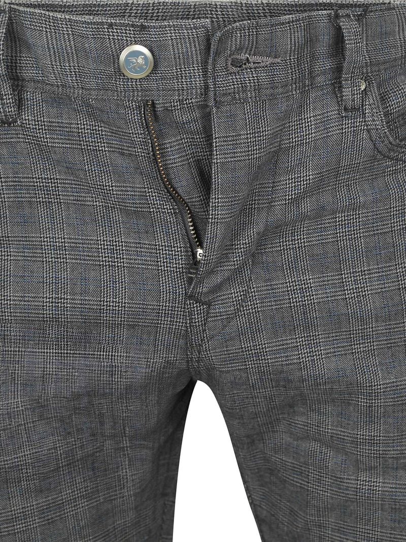 Vanguard V850 Rider Five Pocket Grau Karos - Größe W 38 - L 32 günstig online kaufen