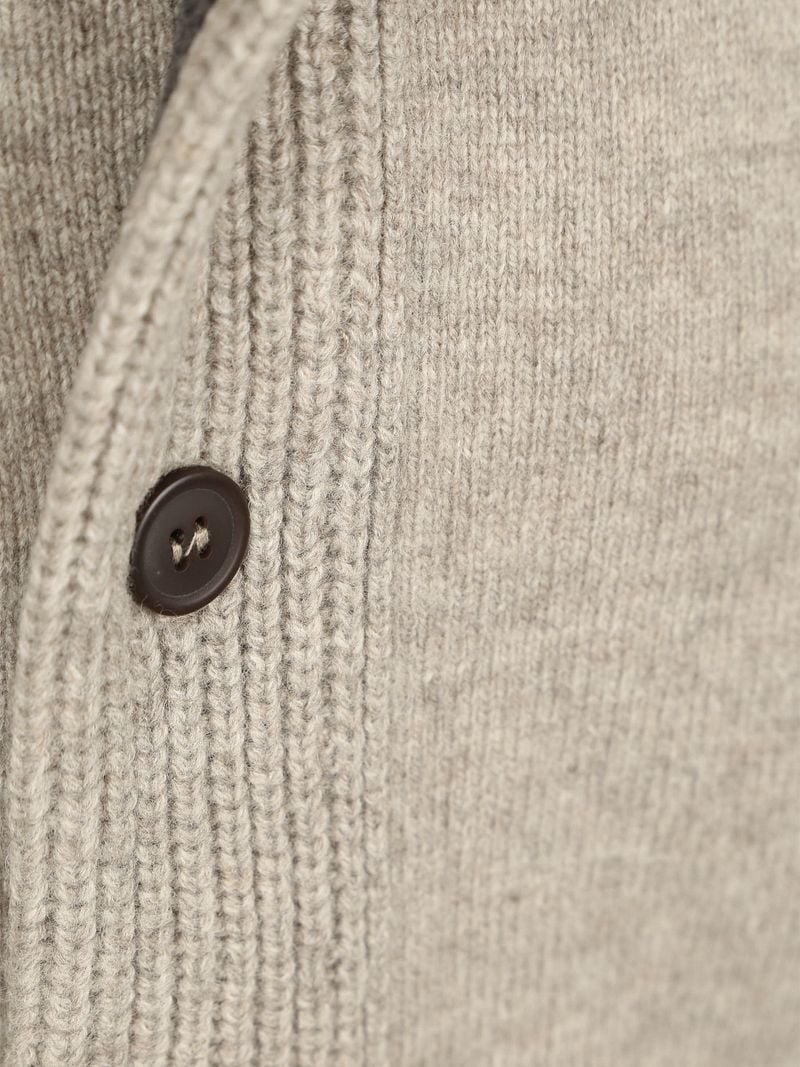 Barbour Zip Pull Wool Greige - Größe XL günstig online kaufen