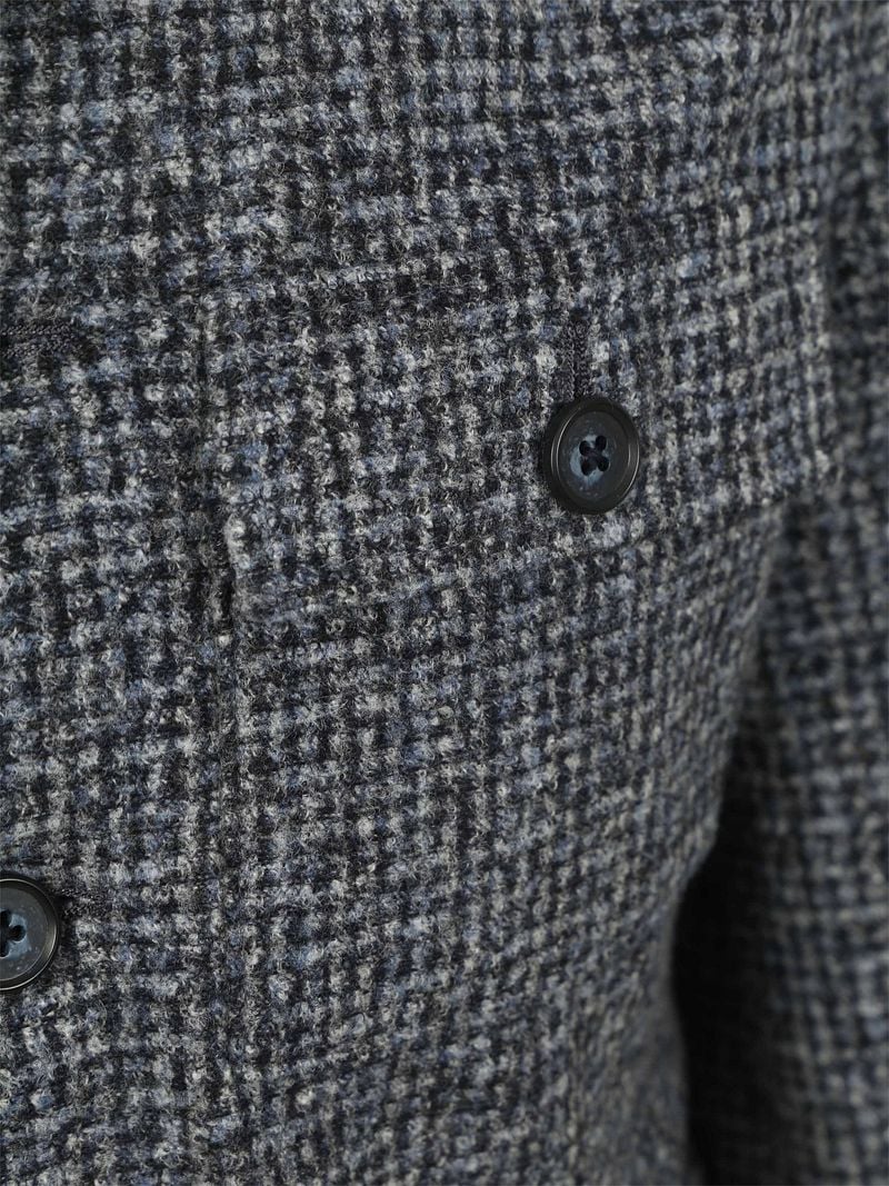 Suitable Overshirt Wool Blend Grau Blau - Größe XL günstig online kaufen