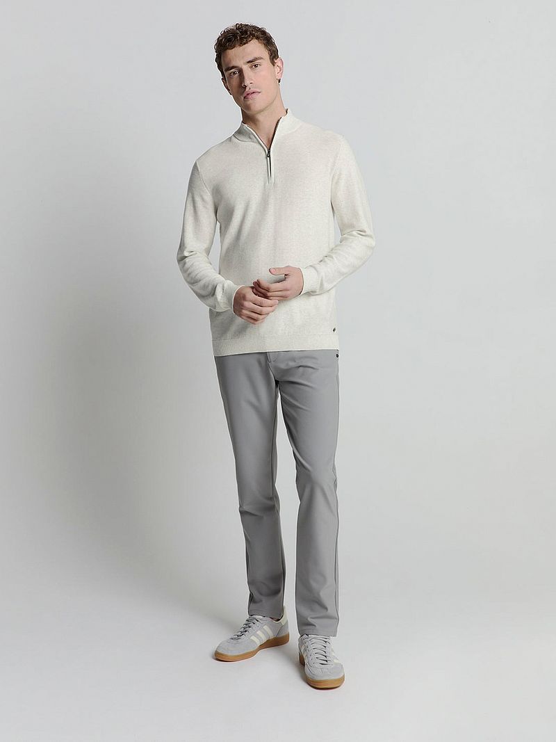 No Excess Halfzip Pullover Kit Melange - Größe XL günstig online kaufen