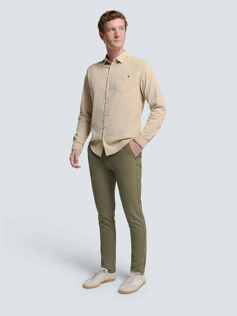 No Excess Chino 4-Way Stretch Sedoc Groen