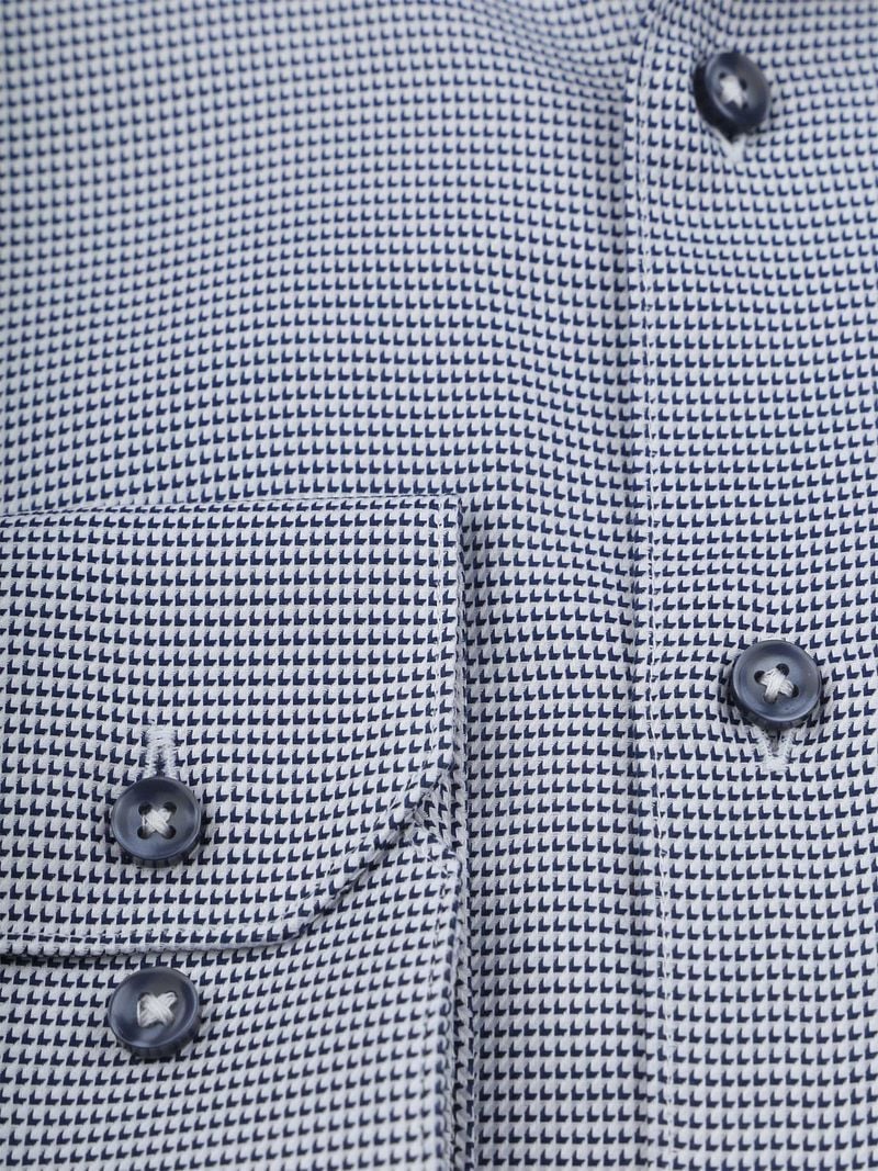 Suitable Overhemd Triangle Navy