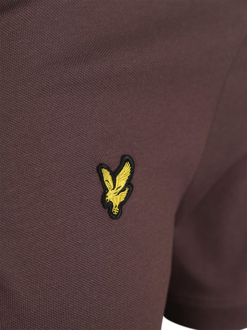 Lyle and Scott Polo Plain Espresso