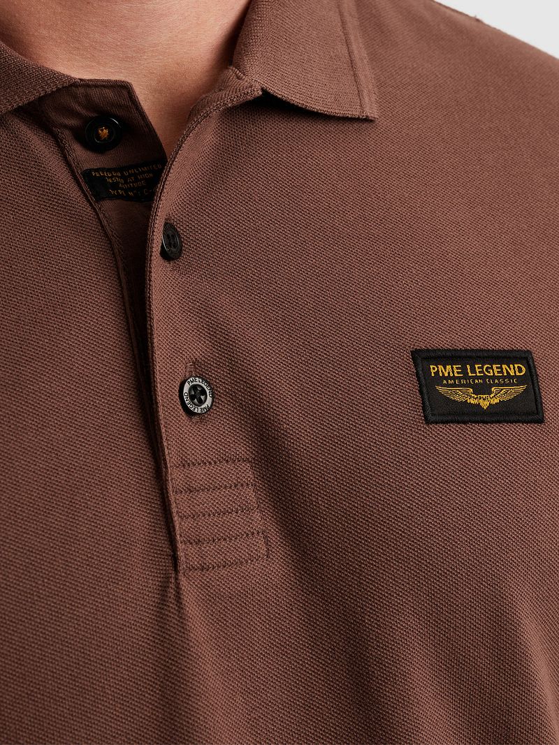PME Legend American Classic Poloshirt Bruin