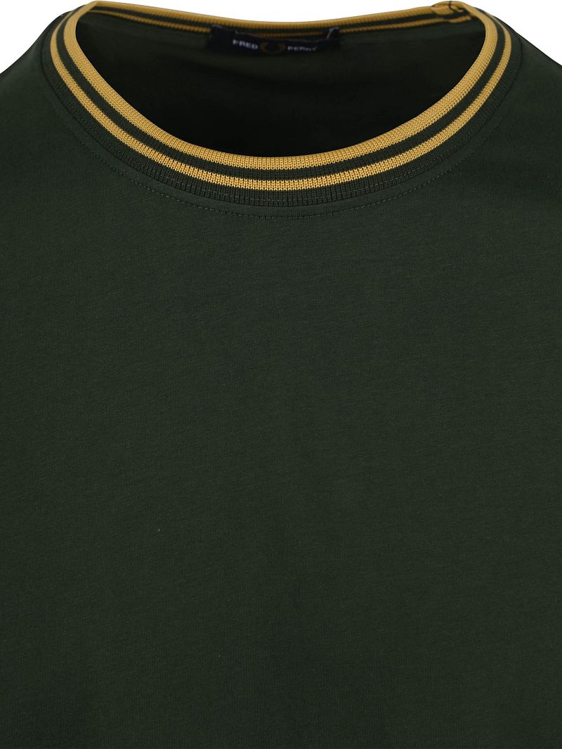 Fred Perry T-shirt Donkergroen Y22