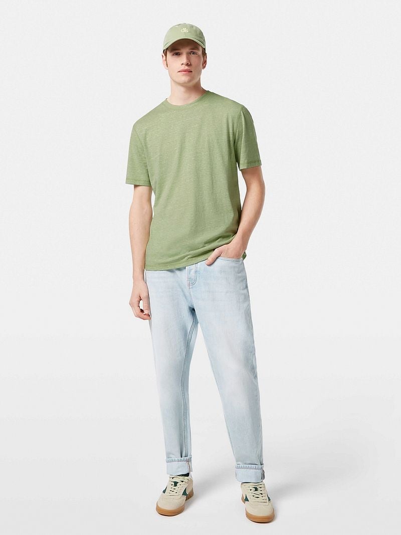 Scotch and Soda T-Shirt Melange Groen