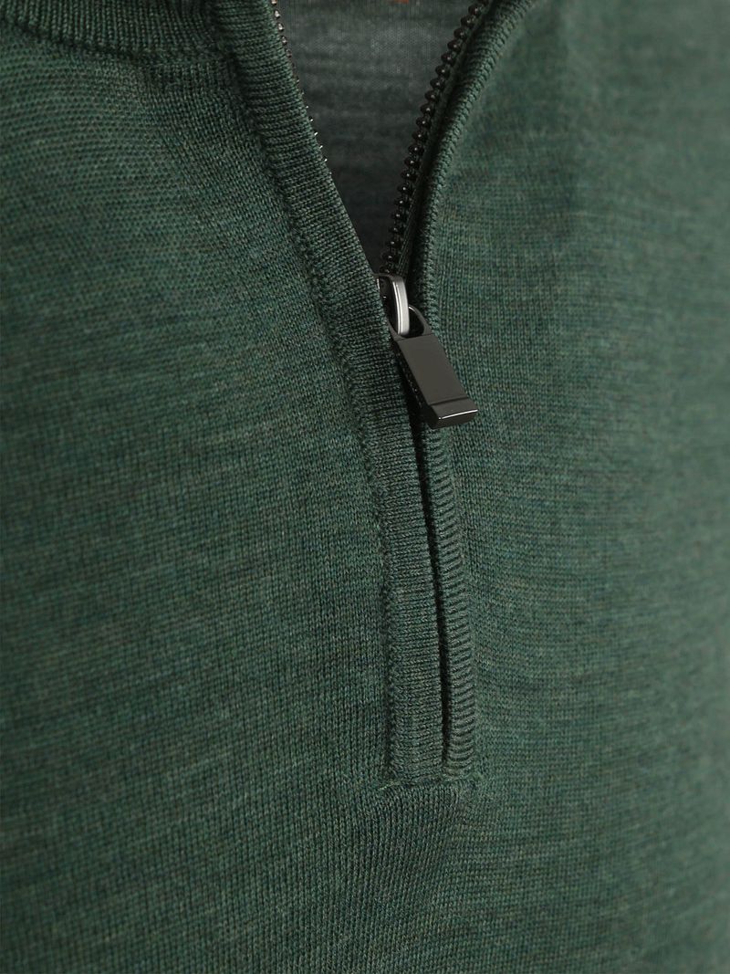 Suitable Crew Zip Merino Grün - Größe XXL günstig online kaufen