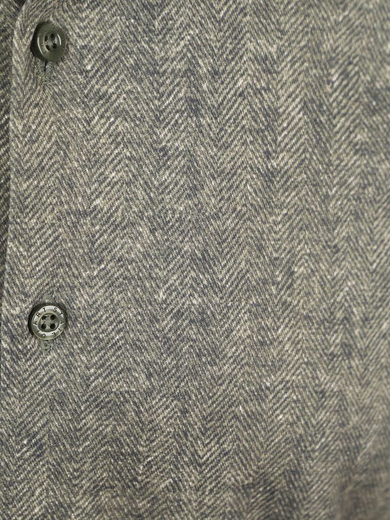 State Of Art Hemd Jersey Herringbone Grün - Größe 3XL günstig online kaufen