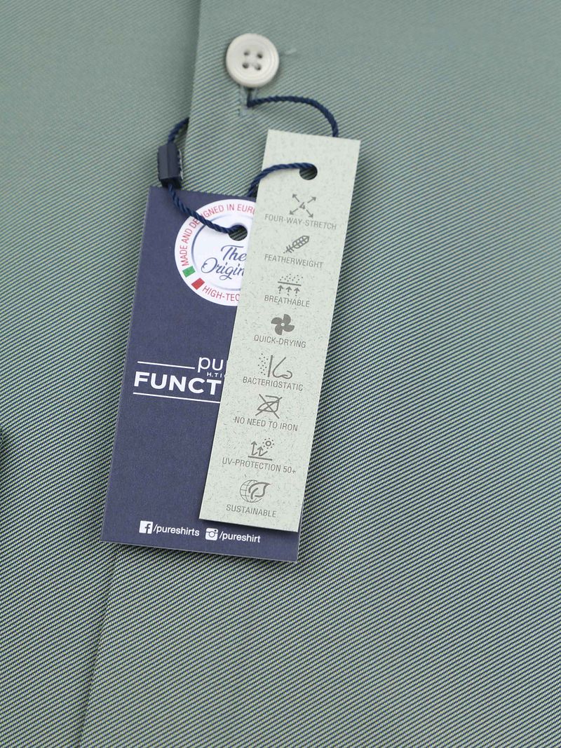 Pure The Functional Shirt Super Stretch Grün - Größe 42 günstig online kaufen