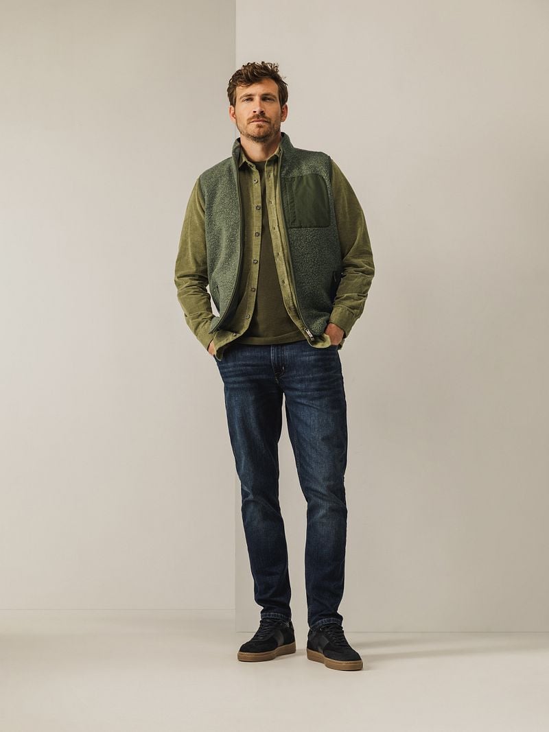 State Of Art Bodywarmer Teddy Olive - Größe 3XL günstig online kaufen