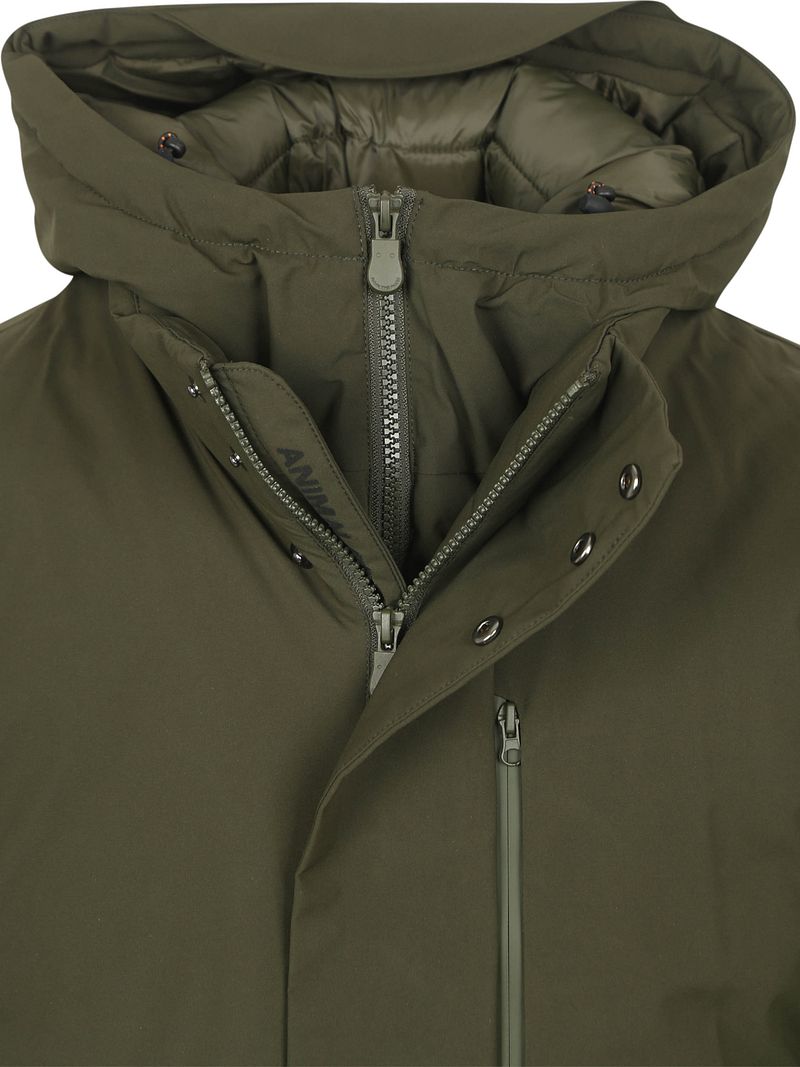 Save The Duck Jas Sesle Hood Olive - Größe XL günstig online kaufen