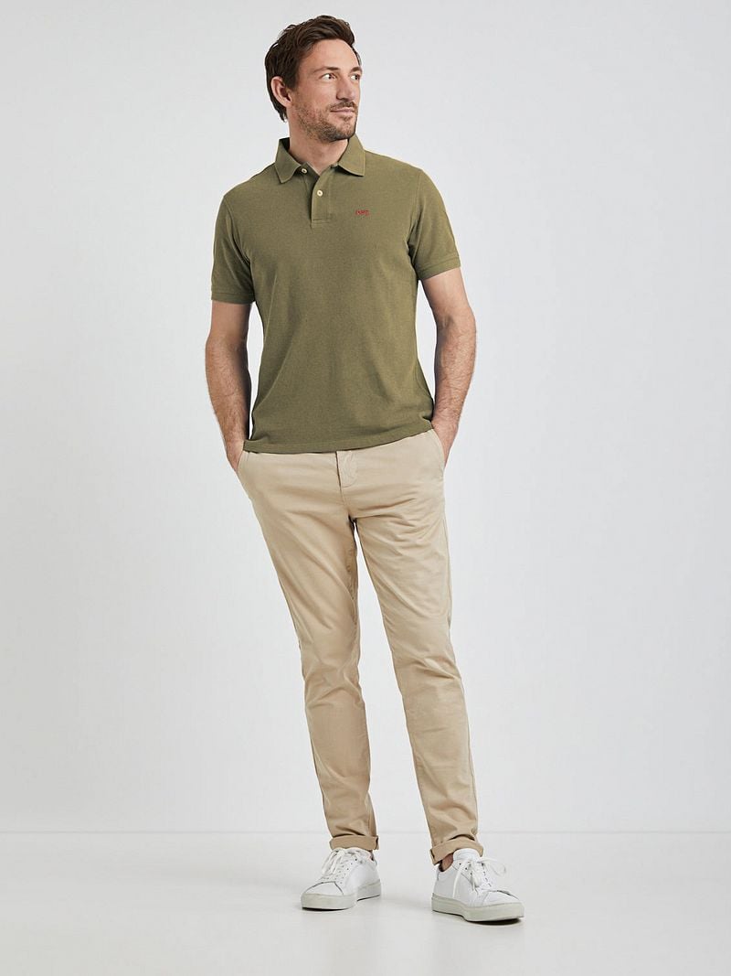 McGregor Piqué Poloshirt Olivgrün - Größe XL günstig online kaufen