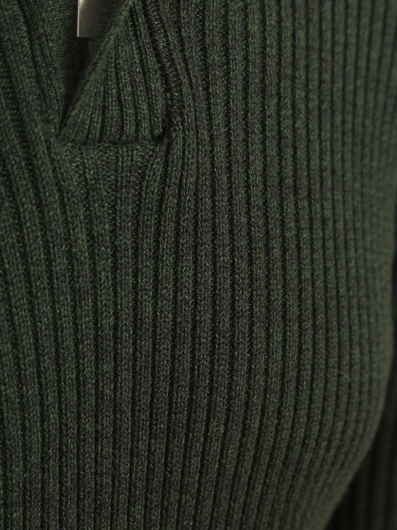 Suitable Mou Half Zip Pullover Dunkelgrün - Größe XL günstig online kaufen