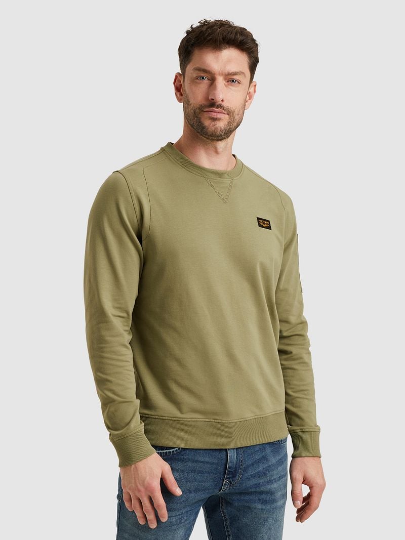 PME Legend American Classic Sweater Oil Grün - Größe XXL günstig online kaufen