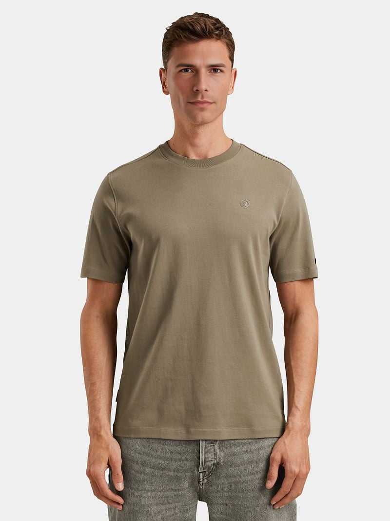 Cast Iron T-shirt Kaki - Größe M günstig online kaufen