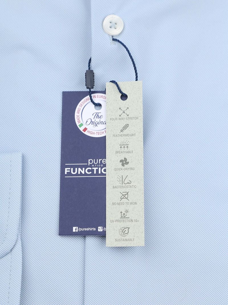 Pure The Functional Shirt Super Stretch Hellblau - Größe 43 günstig online kaufen