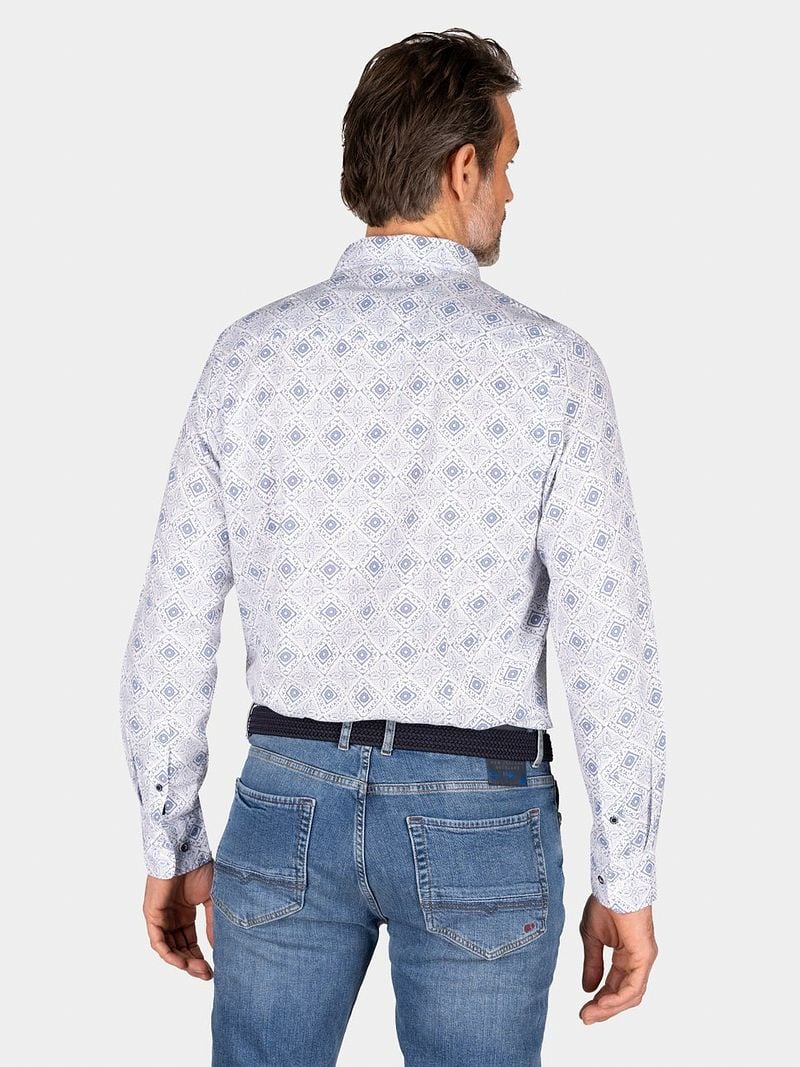 NZA Hemd Karson Leinen Blend Blau - Größe 3XL günstig online kaufen