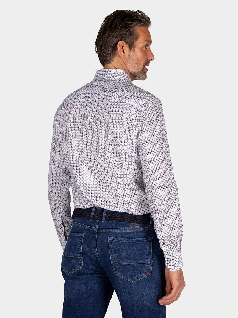 NZA Hemd Aidan Print Blau - Größe L günstig online kaufen