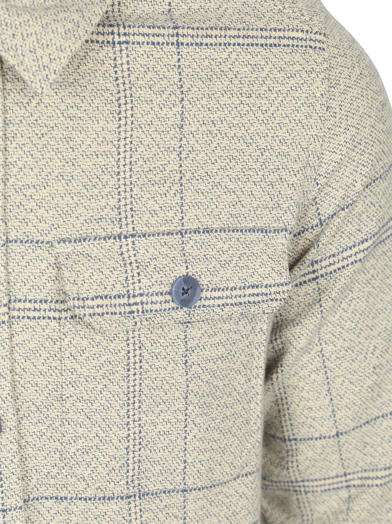 NZA Überhemd Atlas Tenax Check Blau - Größe L günstig online kaufen