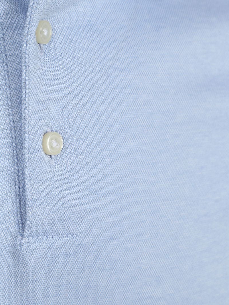 Desoto Longsleeve Poloshirt Essential Hellblau - Größe XXL günstig online kaufen