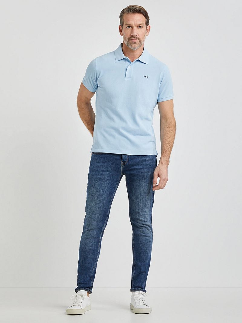 McGregor Piqué Poloshirt Hellblau - Größe M günstig online kaufen