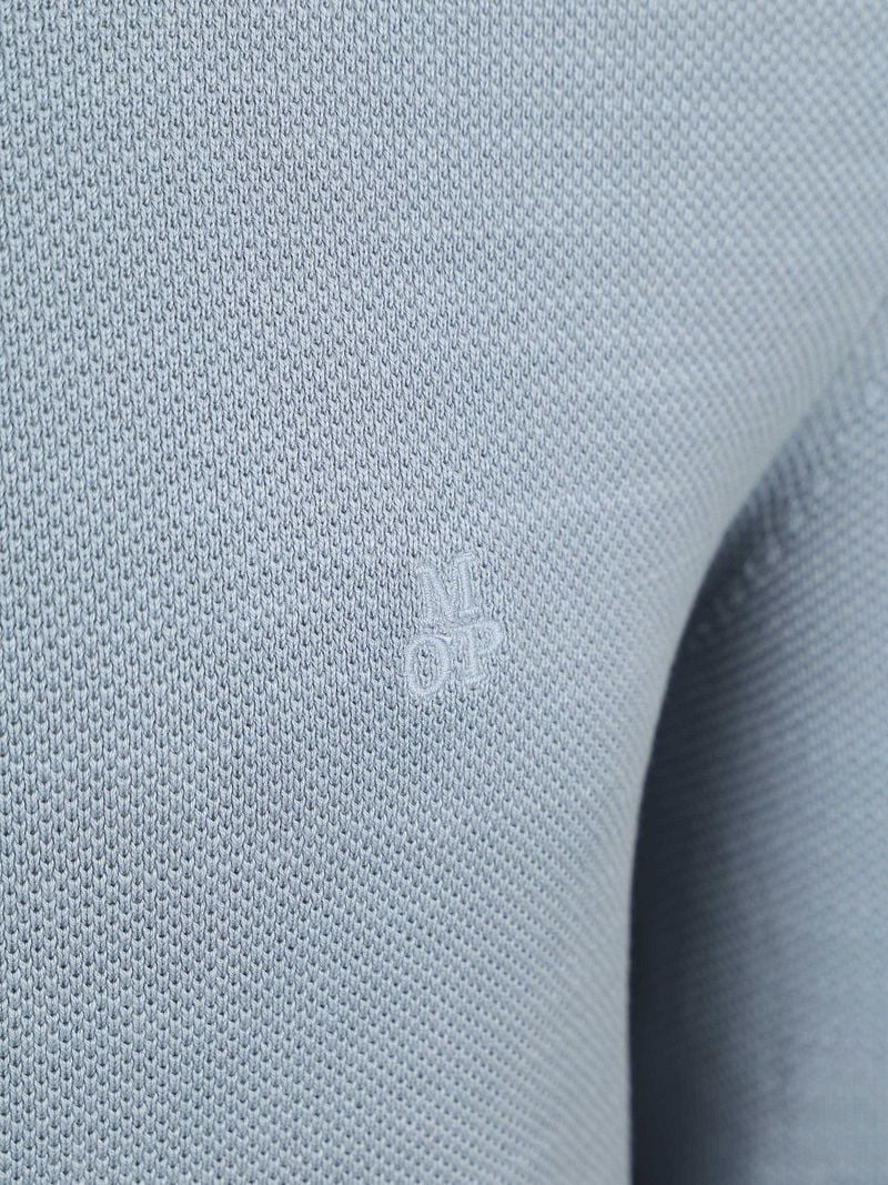 Marc O'Polo Pullover Heavy Piqué Hellblau - Größe XXL günstig online kaufen