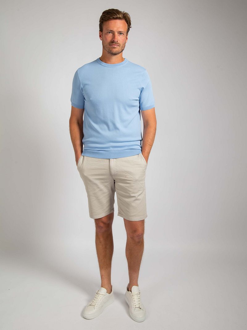 Suitable Knitted T-shirt Wap Hellblau - Größe S günstig online kaufen