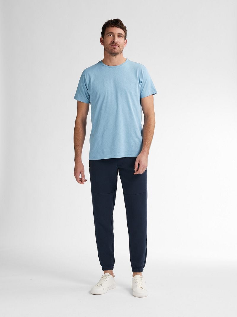Petrol T-Shirt Viewcrest Melange Hellblau - Größe XXL günstig online kaufen
