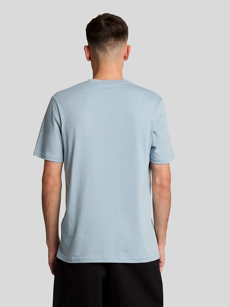 Lyle und Scott T-Shirt Ash Blau - Größe S günstig online kaufen