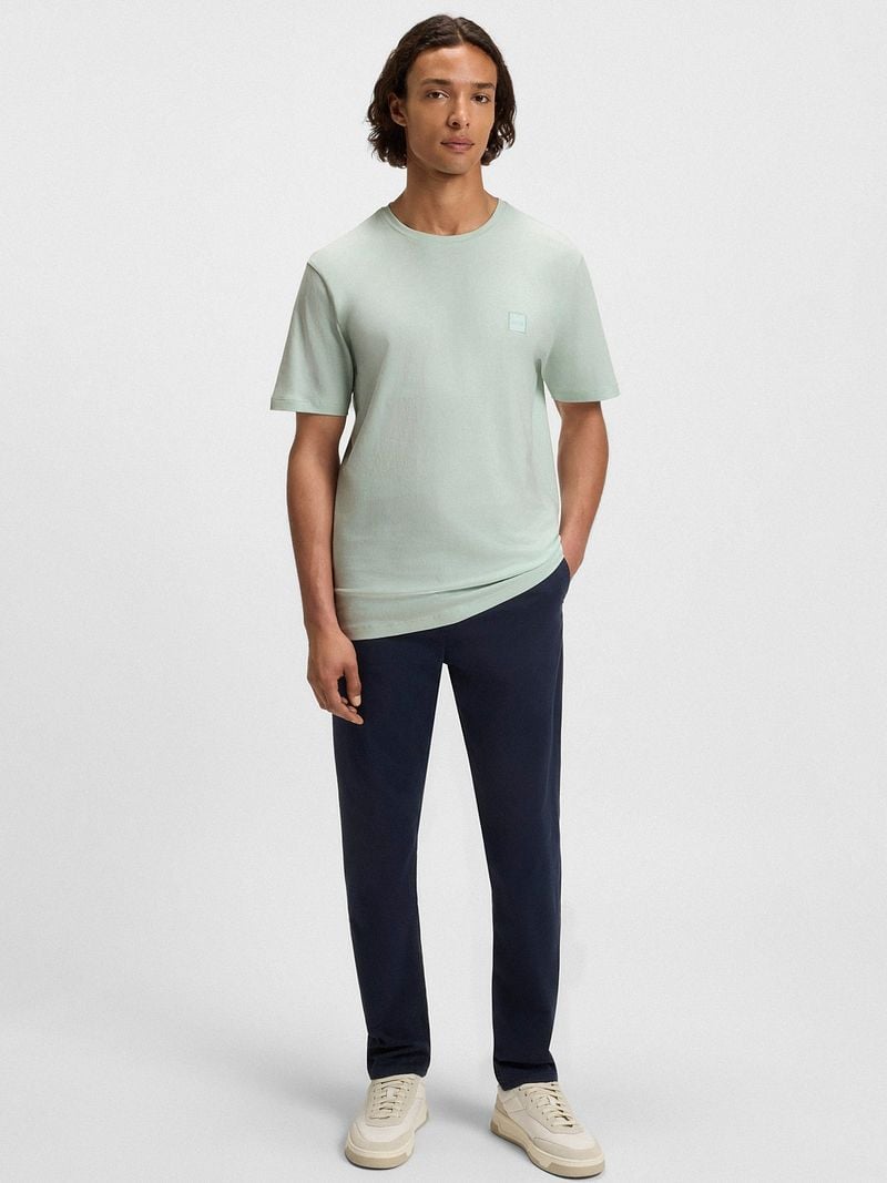 Boss T-shirt Tales Lichtblauw