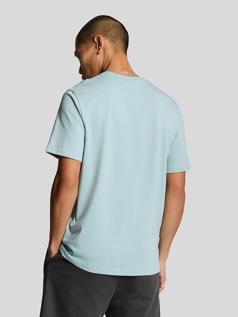 Lyle and Scott T-shirt Lichtblauw