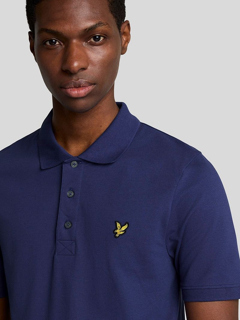 Lyle and Scott Polo Deep Indigo