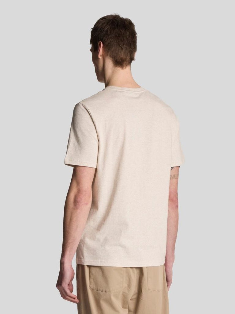Lyle and Scott T-shirt Heather Ecru