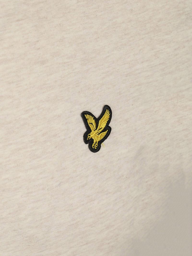 Lyle and Scott T-shirt Heather Ecru