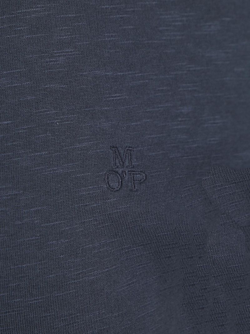 Marc O'Polo Longsleeve Poloshirt Navy - Größe L günstig online kaufen