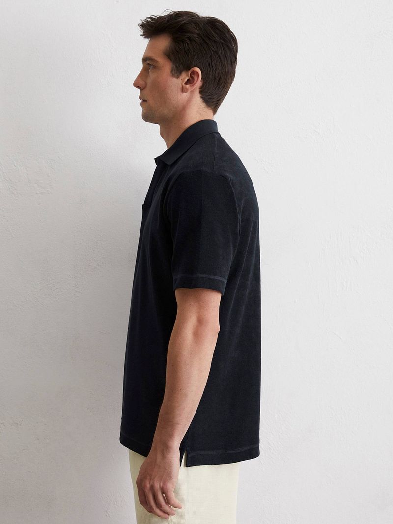 Marc O'Polo Poloshirt Riva Terry Cloth Navy