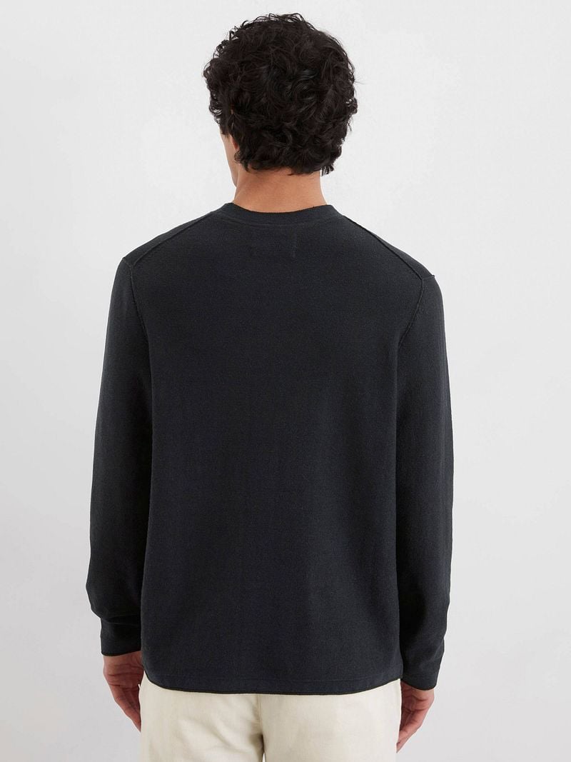 Marc O'Polo Pullover Linen Blend Navy