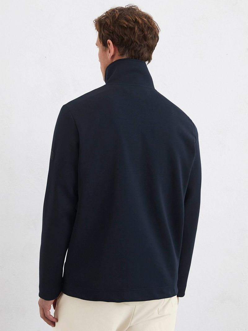 Marc O'Polo Scuba Interlock Overshirt Navy