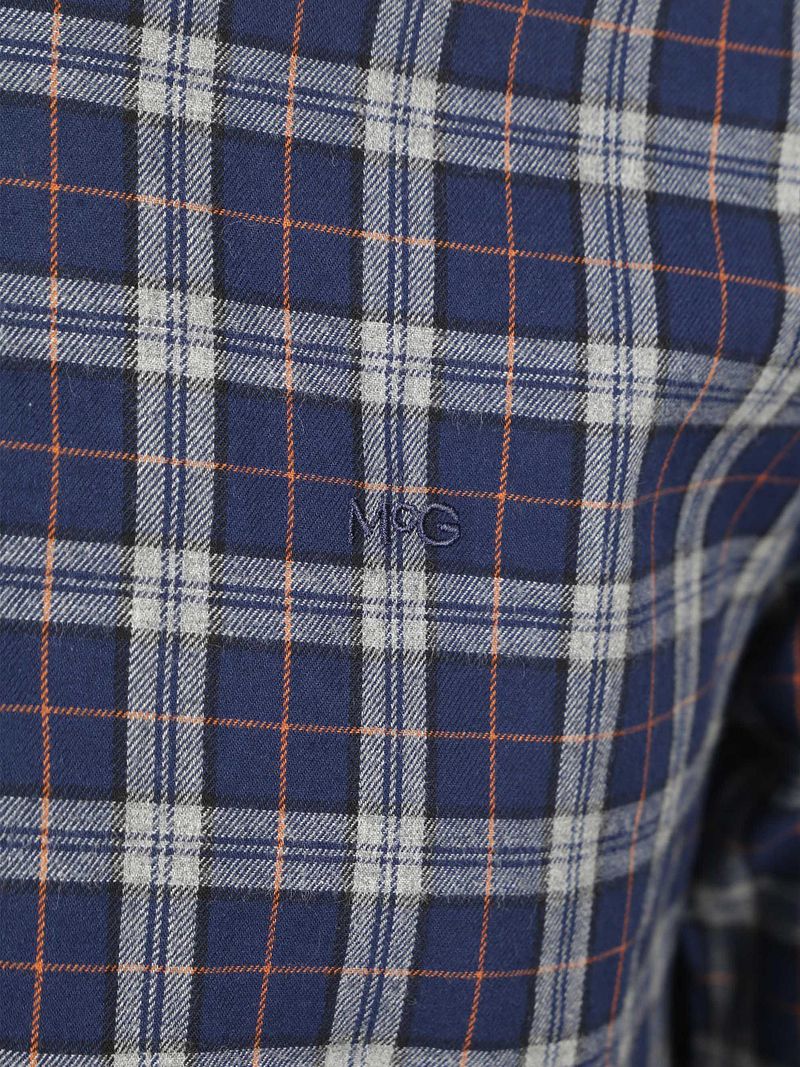 McGregor Hemd Flanel Karos Navy - Größe M günstig online kaufen