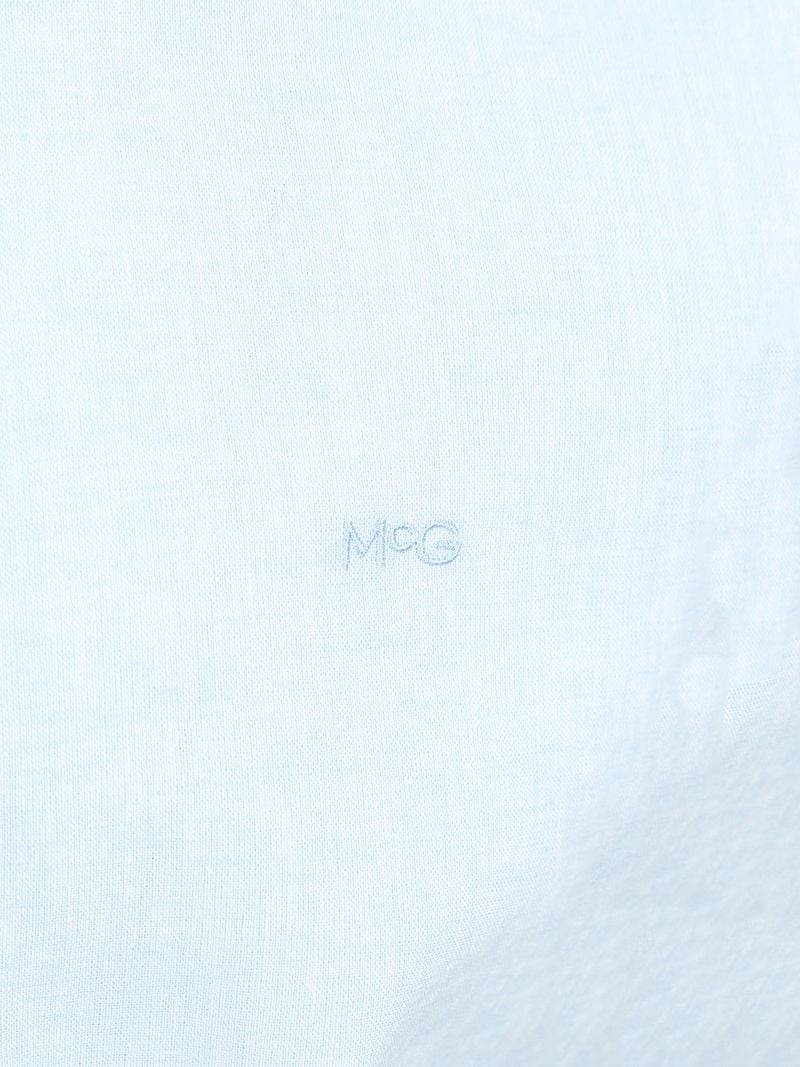 McGregor Hemd Linen Blend Hellblau - Größe M günstig online kaufen