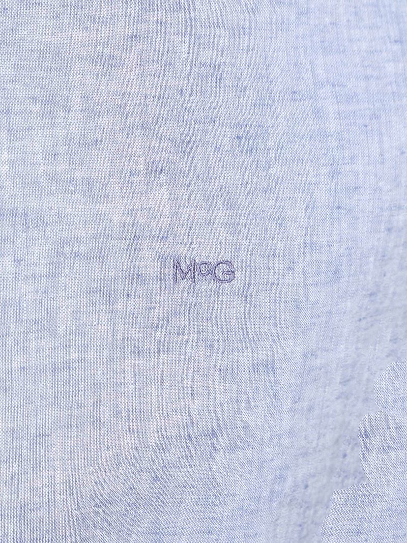 McGregor Hemd Linen Blend Vintage Blau - Größe M günstig online kaufen