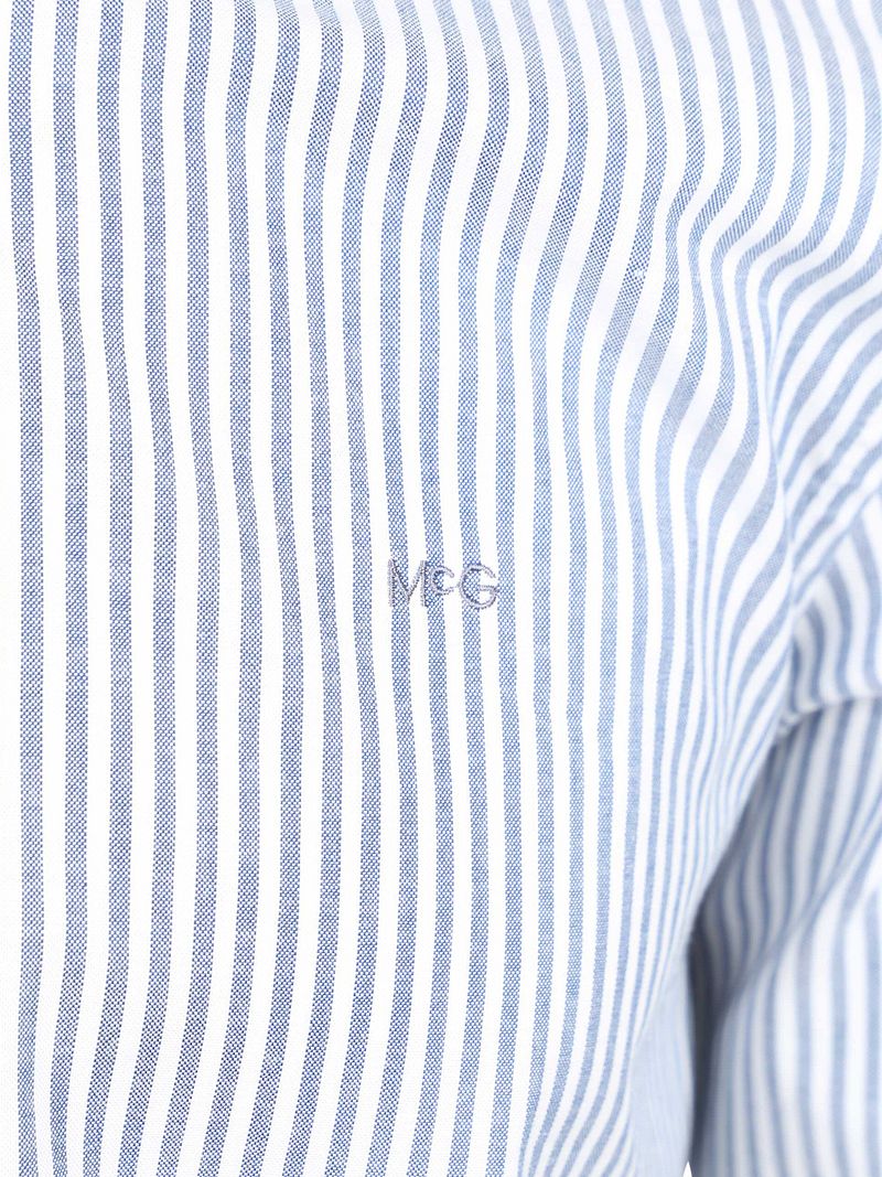 McGregor Hemd Oxford Streifen Blau - Größe S günstig online kaufen
